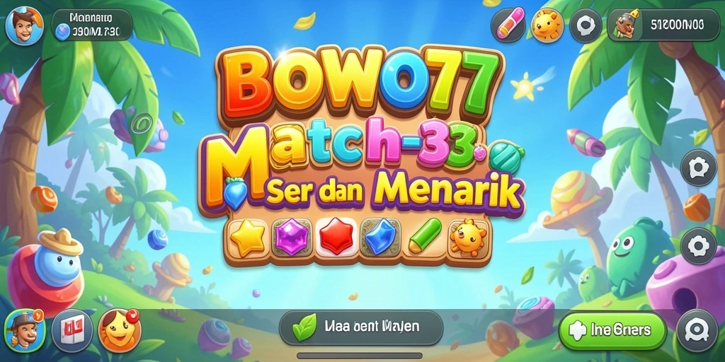 Gameplay BOWO77 yang menawan dan penuh warna.