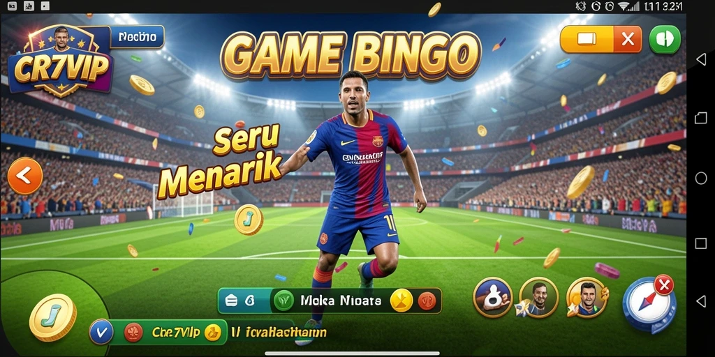 Tampilan gameplay seru dalam CR7VIP yang memikat hati para pemain Bingo.