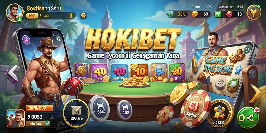 Screenshot HOKIBET menampilkan tampilan gameplay Tycoon yang menarik.