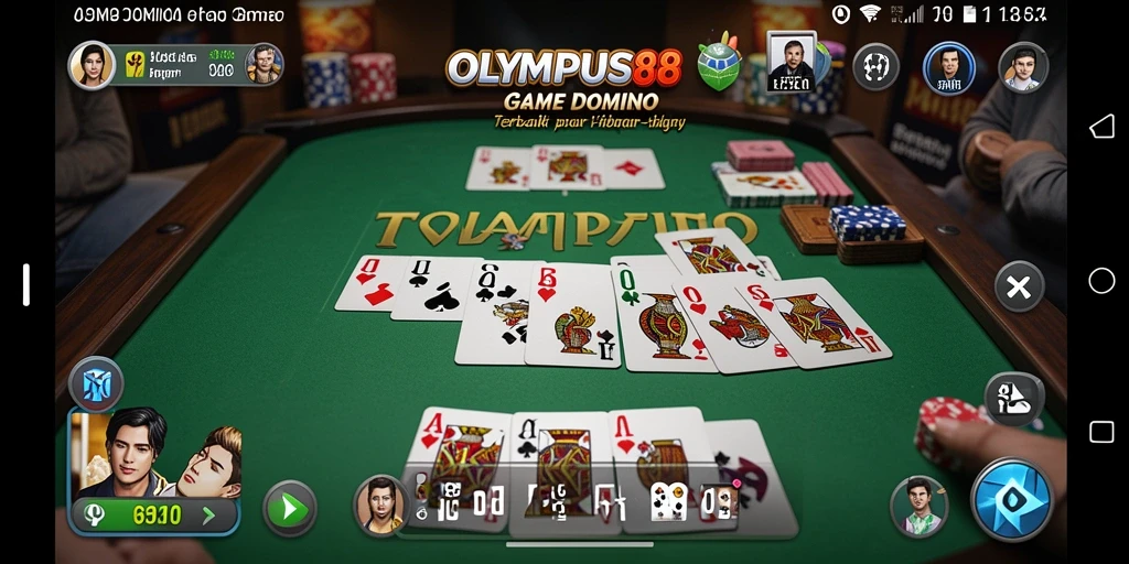 Tampilan gameplay seru di OLYMPUS88 dengan teman-teman.