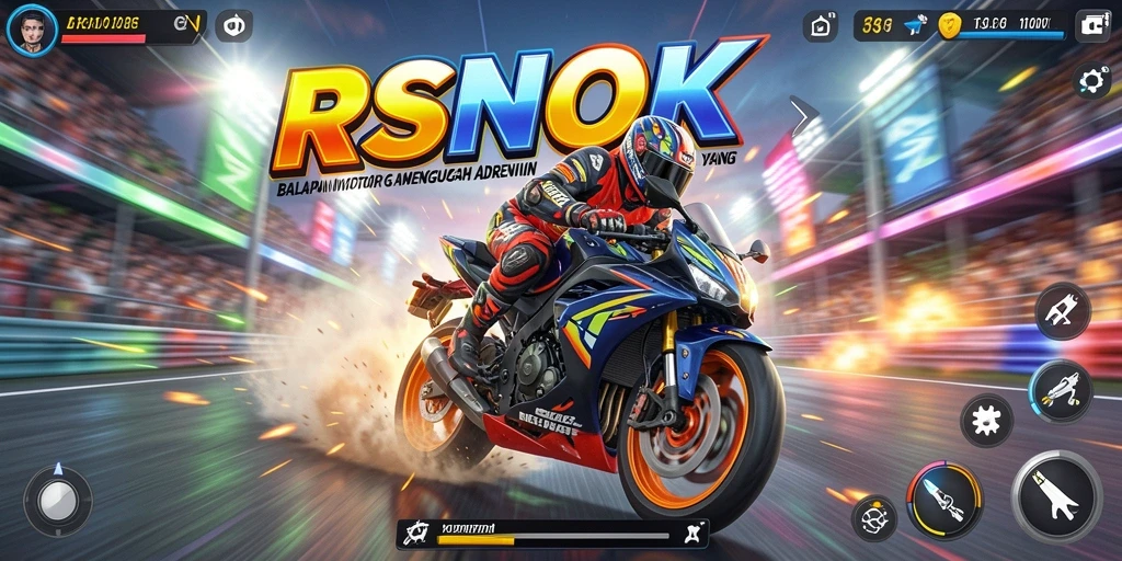 Tampilan gameplay RSNOK yang mendebarkan dan menantang.